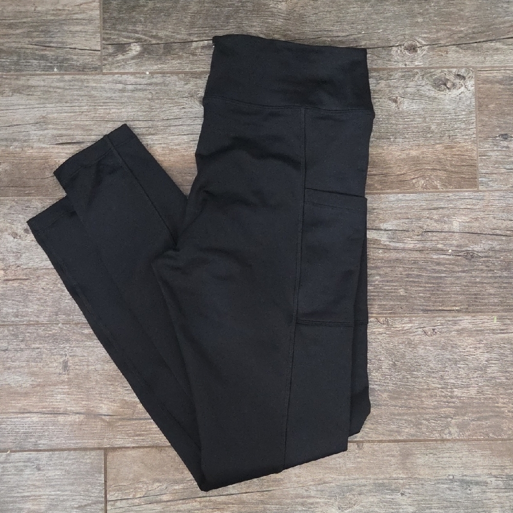 Black PINK Active Yoga Pants With Pockets
